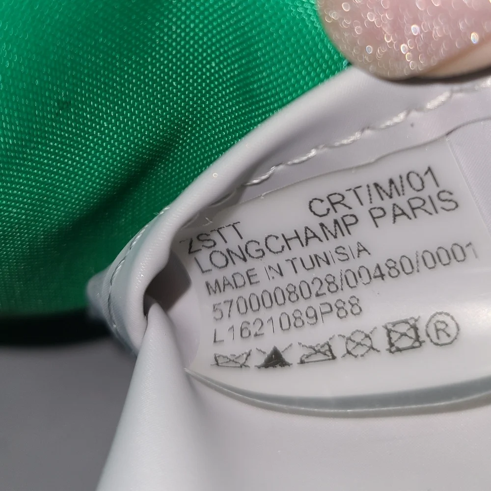 Longchamp Tote in Green and Brown Size SMALL - Picture 6 of 7